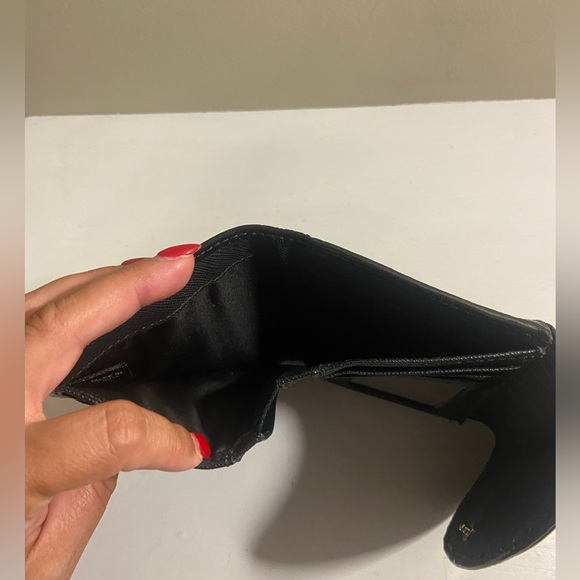 Coach tri-fold black wallet - Picture 7 of 8